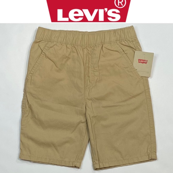 Levi’s Kids Pull-On Khaki Shorts - Picture 1 of 7